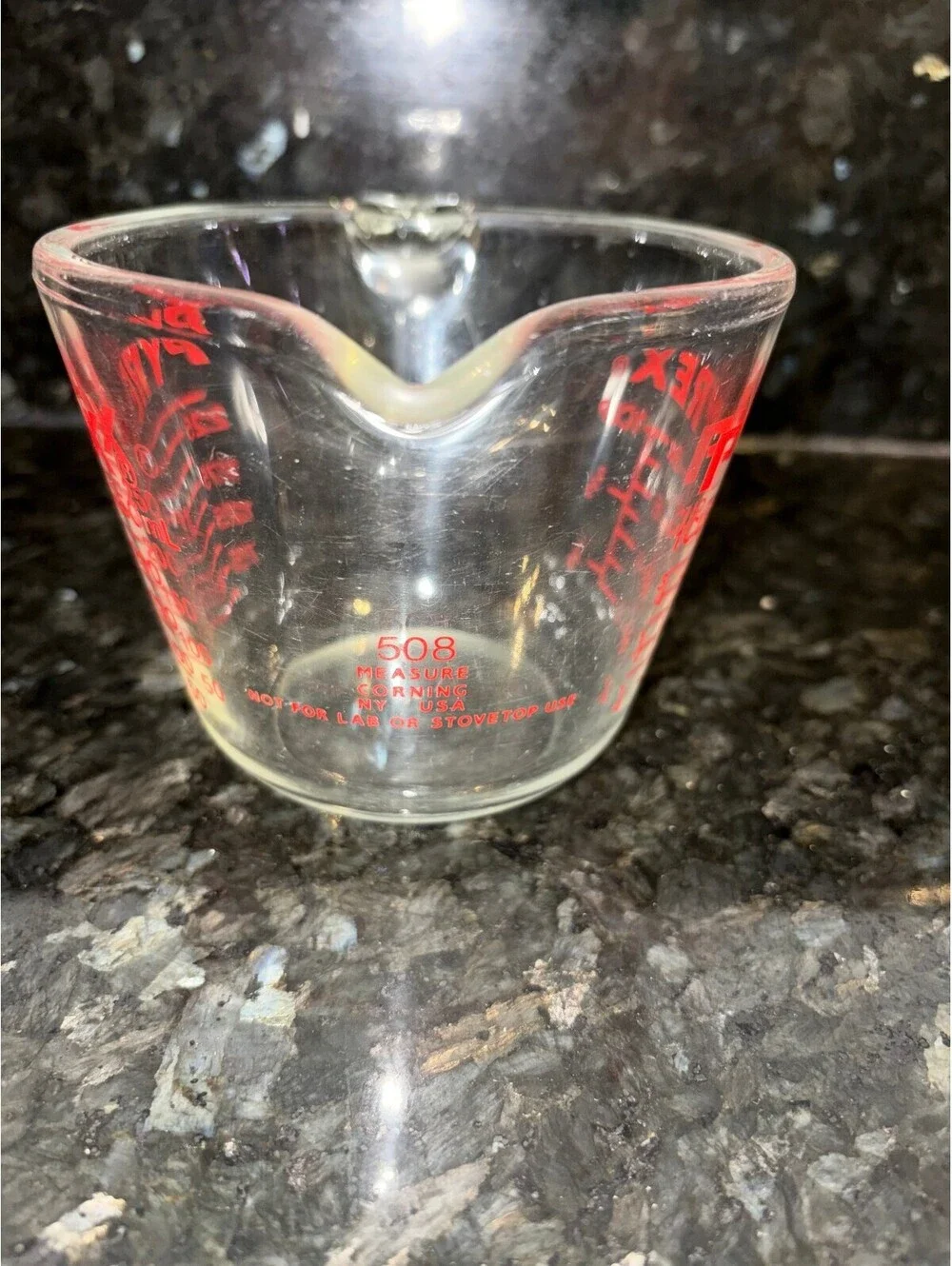 Vintage PYREX 1 Cup measuring cup